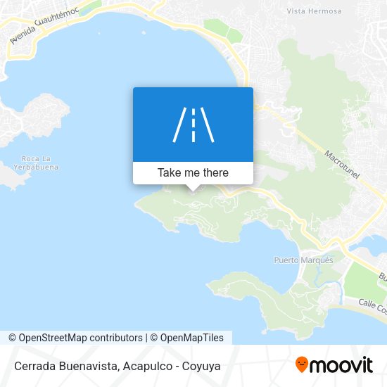 Mapa de Cerrada Buenavista