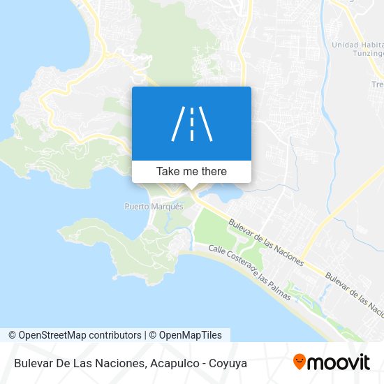 Mapa de Bulevar De Las Naciones