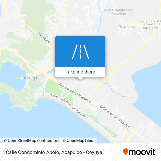 Calle Condominio Apolo map