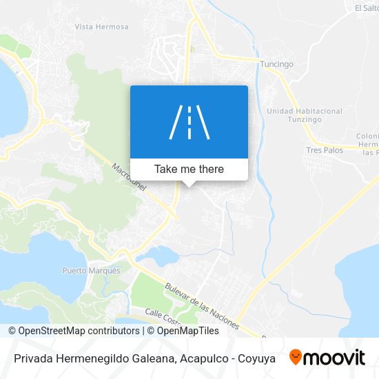 Privada Hermenegildo Galeana map