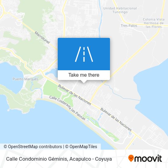 Calle Condominio Géminis map