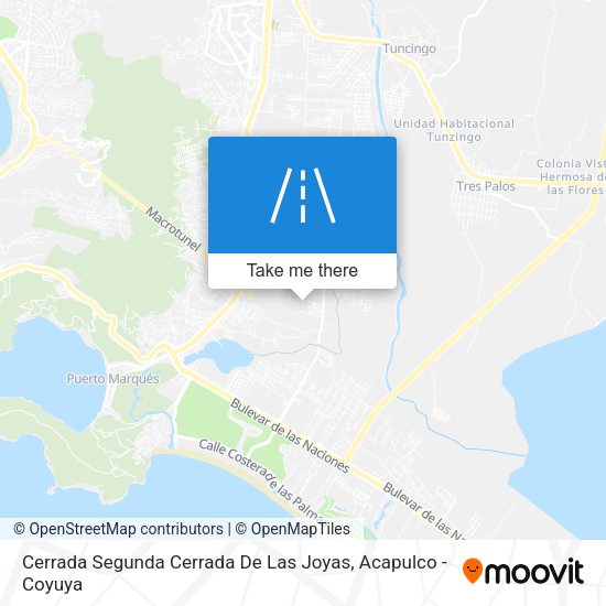 Mapa de Cerrada Segunda Cerrada De Las Joyas