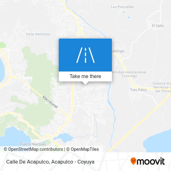 Calle De Acapulco map