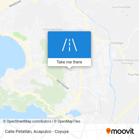 Calle Petatlán map