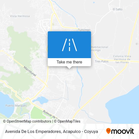 Avenida De Los Emperadores map