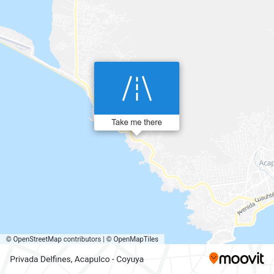 Mapa de Privada Delfines