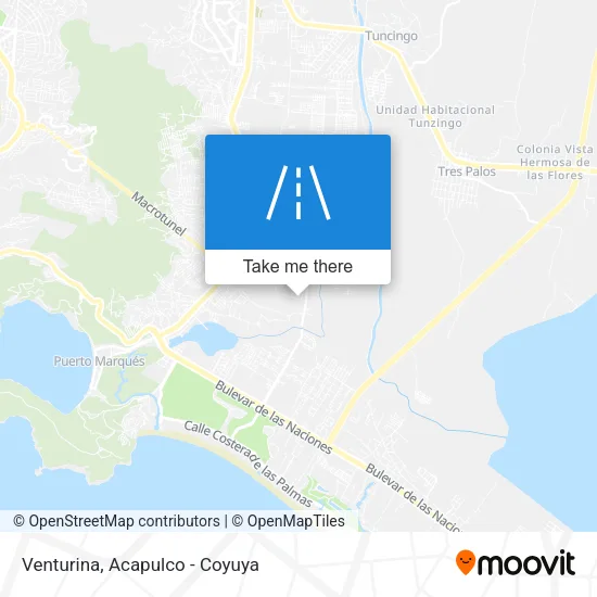 Venturina map