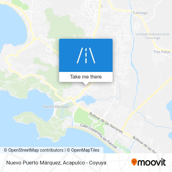 Nuevo Puerto Márquez map