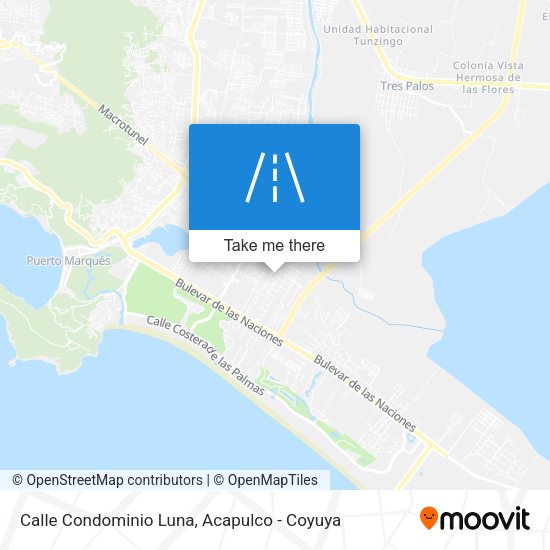 Calle Condominio Luna map