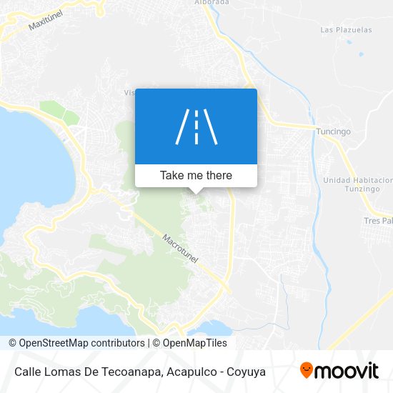 Calle Lomas De Tecoanapa map