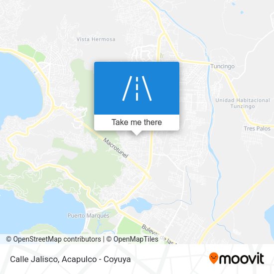 Mapa de Calle Jalisco