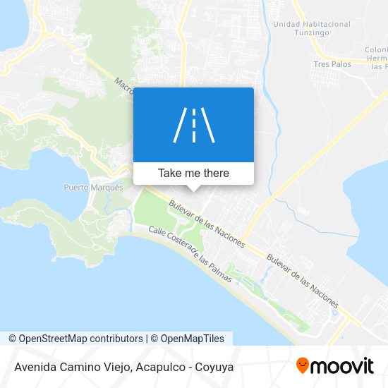 Avenida Camino Viejo map