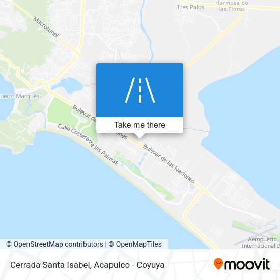 Cerrada Santa Isabel map