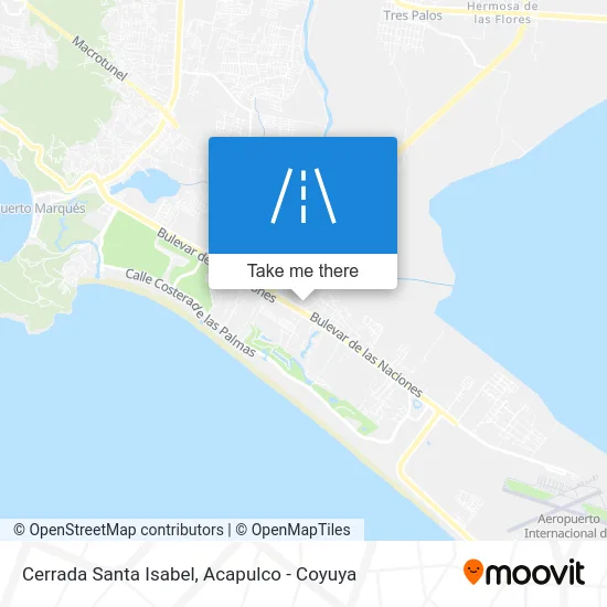 Cerrada Santa Isabel map