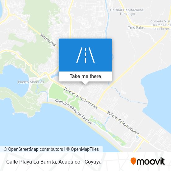 Calle Playa La Barrita map