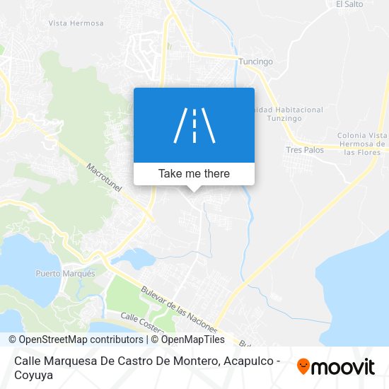 Calle Marquesa De Castro De Montero map