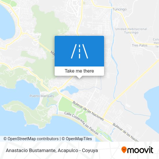 Anastacio Bustamante map