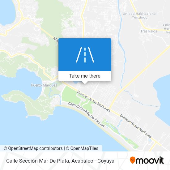 Calle Sección Mar De Plata map