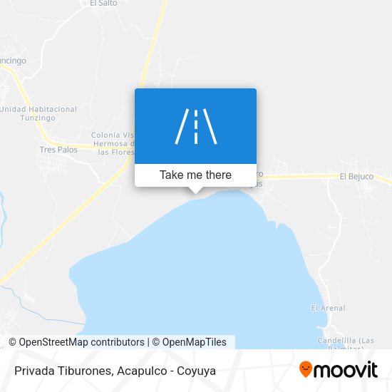 Mapa de Privada Tiburones