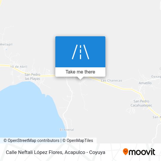 Mapa de Calle Neftali López Flores