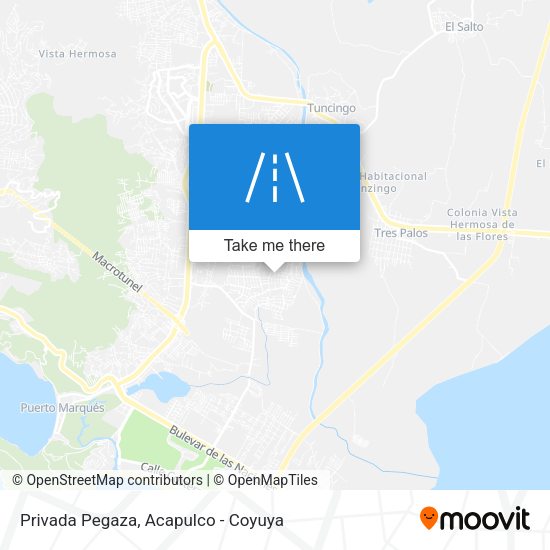 Mapa de Privada Pegaza