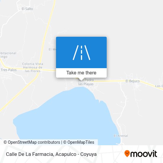 Mapa de Calle De La Farmacia