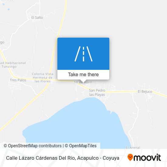 Calle Lázaro Cárdenas Del Río map