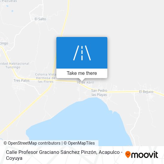 Mapa de Calle Profesor Graciano Sánchez Pinzón