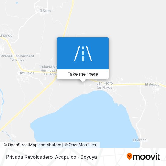 Mapa de Privada Revolcadero