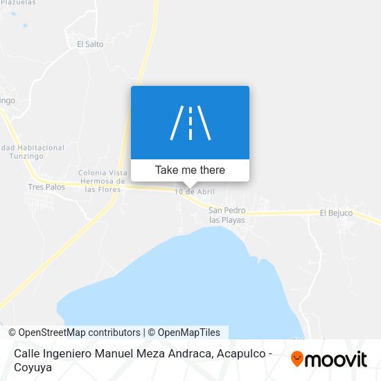 Calle Ingeniero Manuel Meza Andraca map