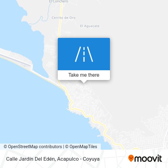 Calle Jardín Del Edén map