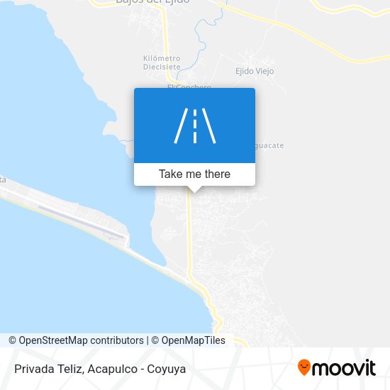 Mapa de Privada Teliz