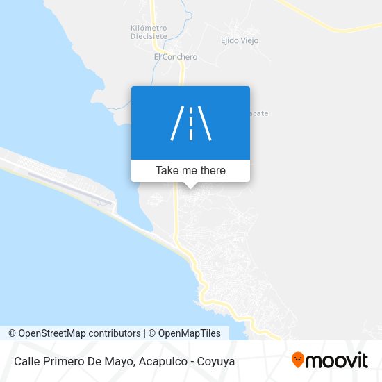 Calle Primero De Mayo map