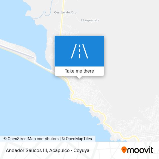 Andador Saúcos III map