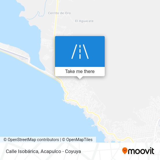 Calle Isobárica map