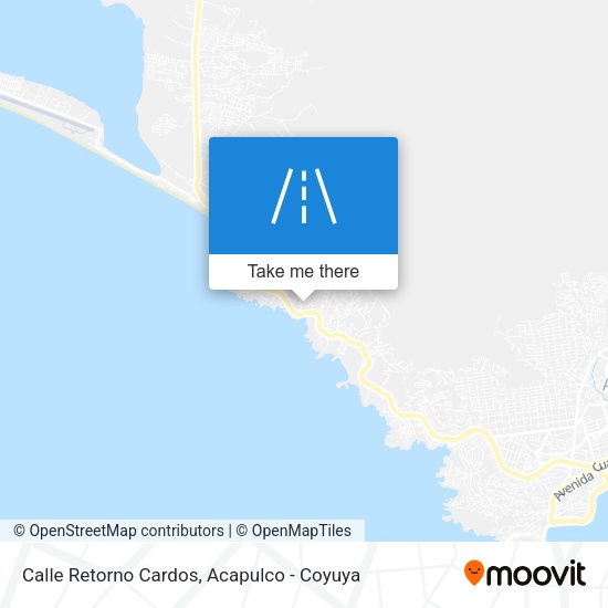 Calle Retorno Cardos map
