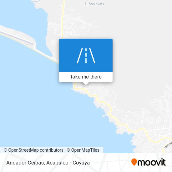 Mapa de Andador Ceibas
