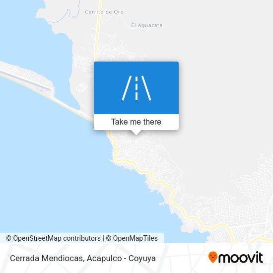 Mapa de Cerrada Mendiocas