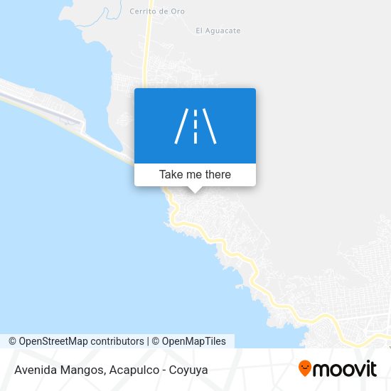 Mapa de Avenida Mangos