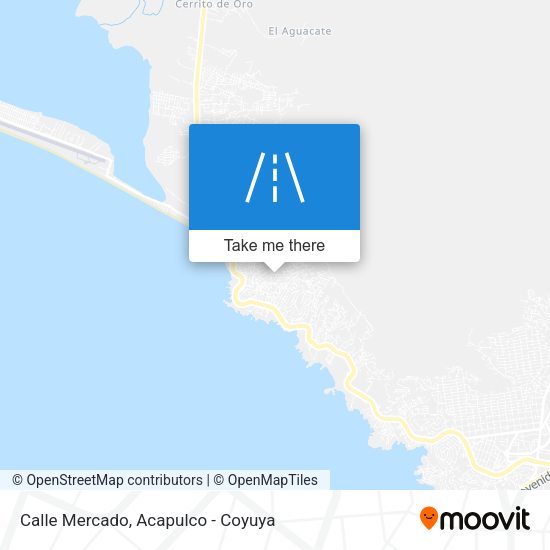 Mapa de Calle Mercado