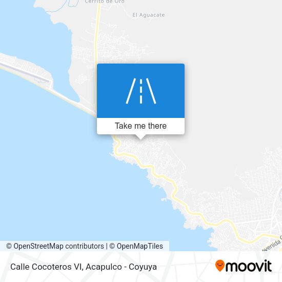 Mapa de Calle Cocoteros VI