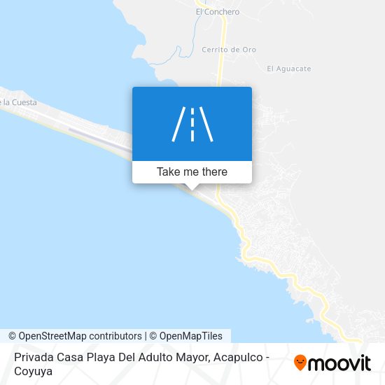 Privada Casa Playa Del Adulto Mayor map