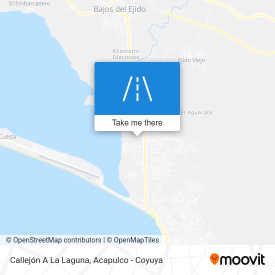 Mapa de Callejón A La Laguna