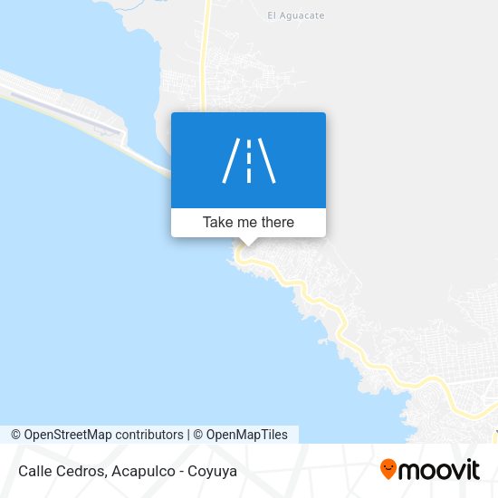Mapa de Calle Cedros