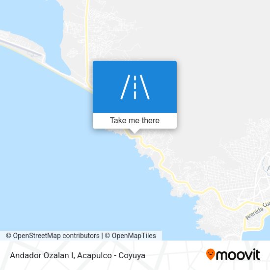 Andador Ozalan I map