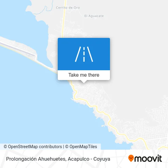 Prolongación Ahuehuetes map