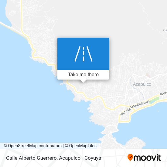 Calle Alberto Guerrero map