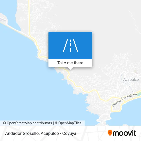 Mapa de Andador Grosello