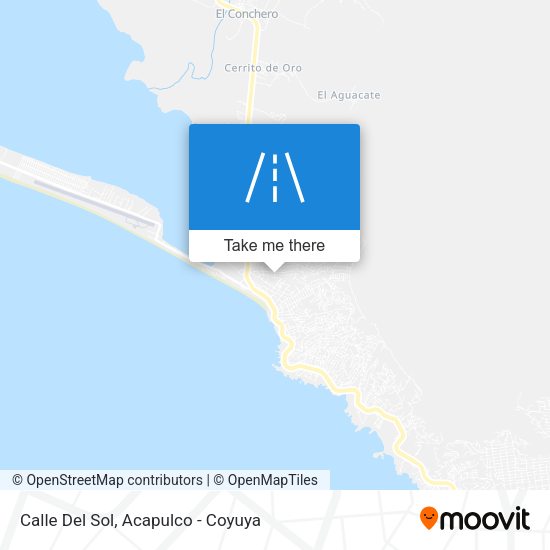 Mapa de Calle Del Sol