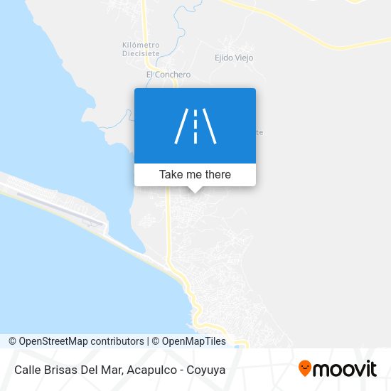 Calle Brisas Del Mar map
